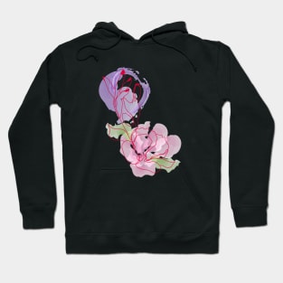 Female hand and flower Hoodie